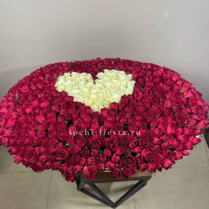 501 роза в корзине в Йошкар-Оле