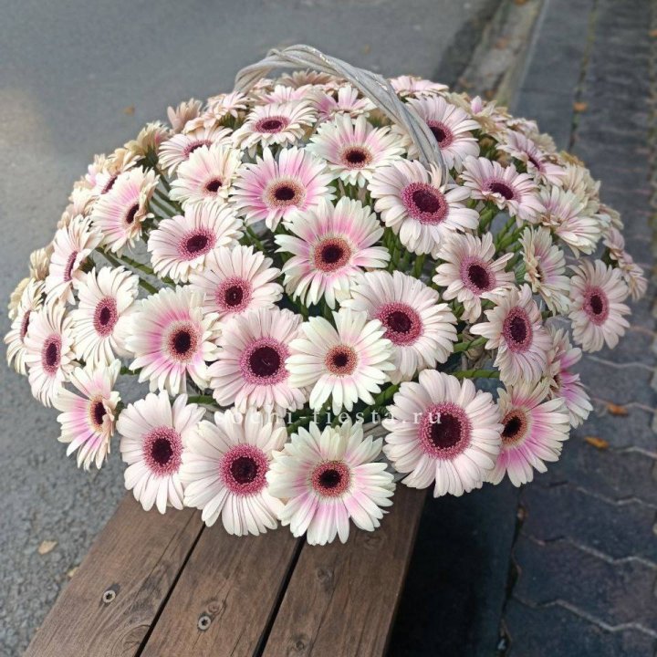 Корзина с герберами  в Йошкар-Оле