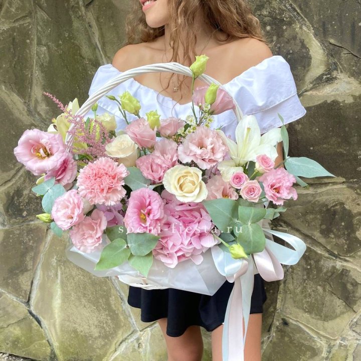 Авторская корзина "Миа" в Йошкар-Оле