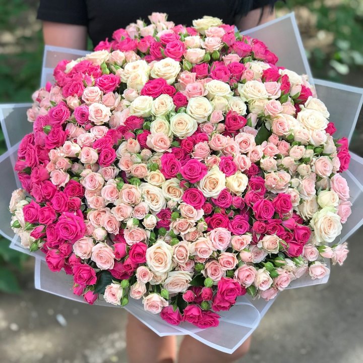 101 кустовая роза в Йошкар-Оле