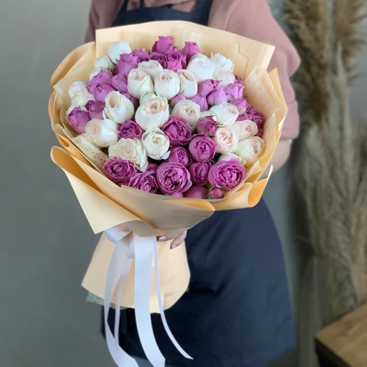 Букет кустовых роз Джулиана в Йошкар-Оле