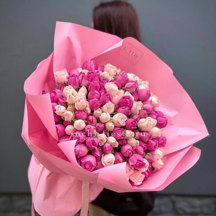 51 кустовая роза  в Йошкар-Оле