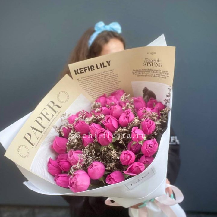 Пионовидные розы баблс №3 в Йошкар-Оле