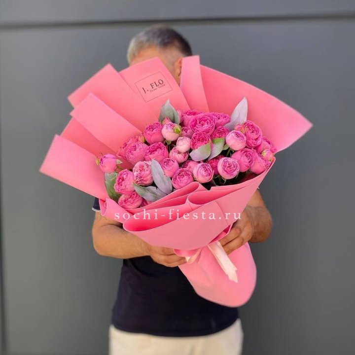 Пионовидные розы баблс №2 в Йошкар-Оле