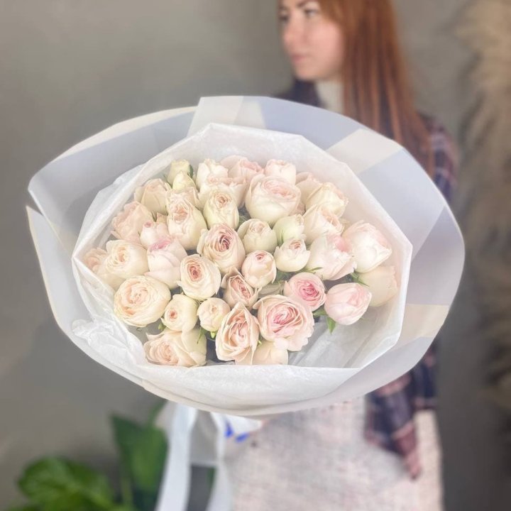 Букет кустовых роз в Йошкар-Оле