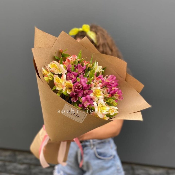 Альстромерии в крафте в Йошкар-Оле