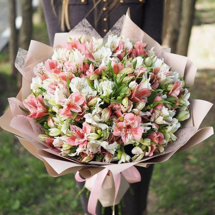 Букет альстромерий "ВАУ" в Йошкар-Оле