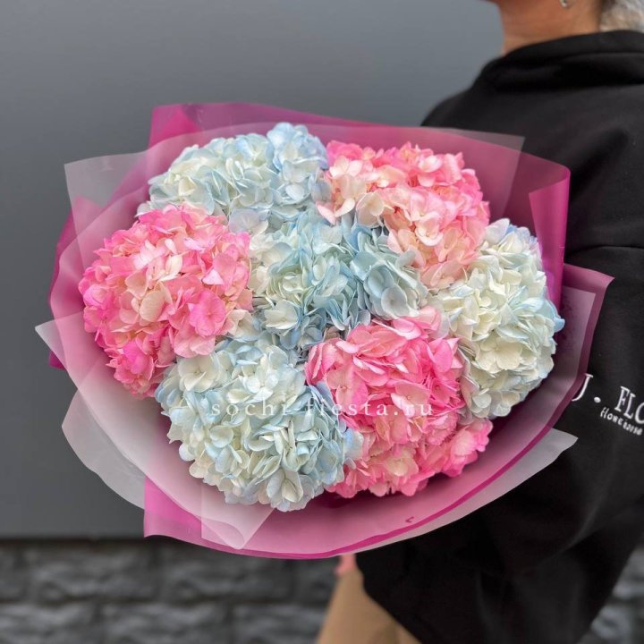 Букет гортензий "Тоника №2" в Йошкар-Оле