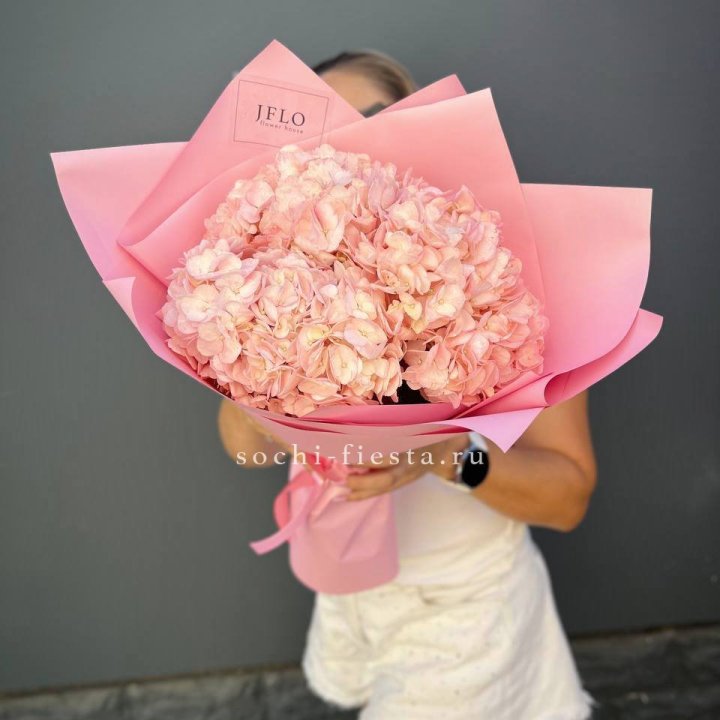 Букет гортензий "Крем" в Йошкар-Оле