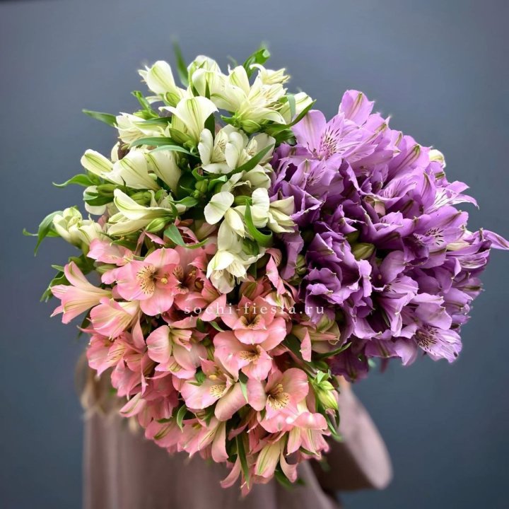 Охапка Альстромерии в Йошкар-Оле