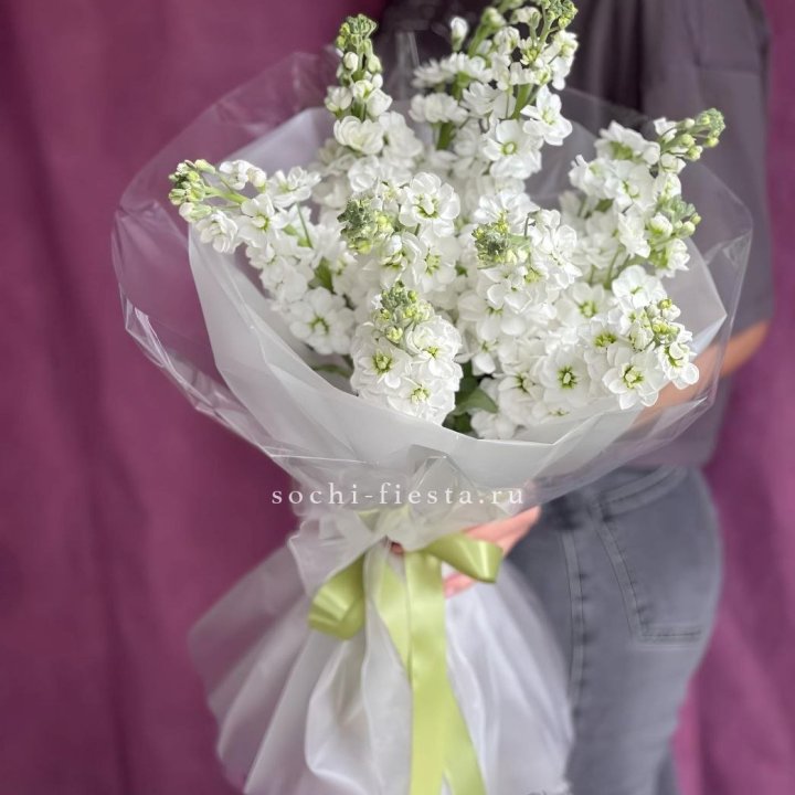 Букет ароматной маттиоллы №1 в Йошкар-Оле