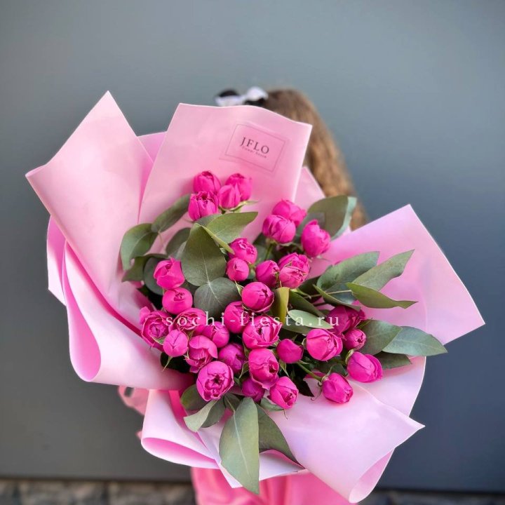 Пионовидные розы баблс в Йошкар-Оле