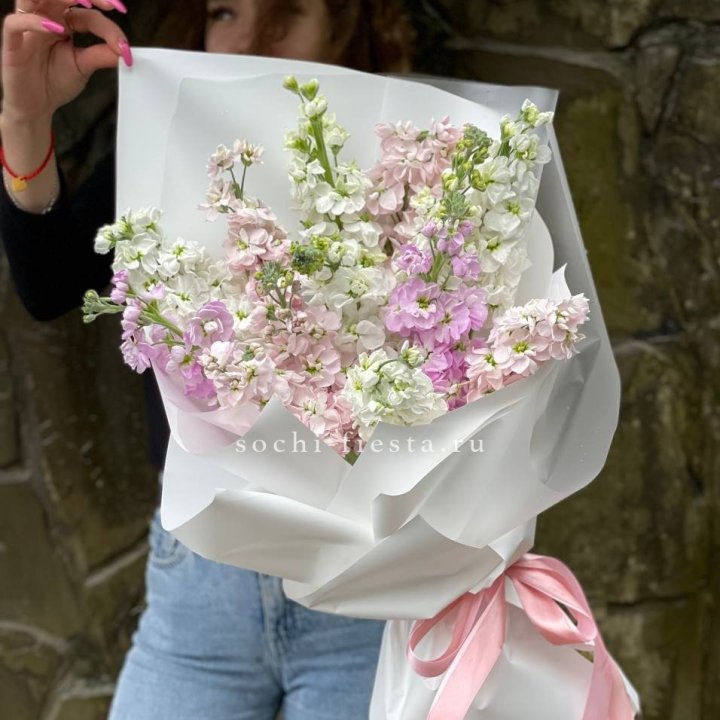 Букет маттиол №1 в Йошкар-Оле