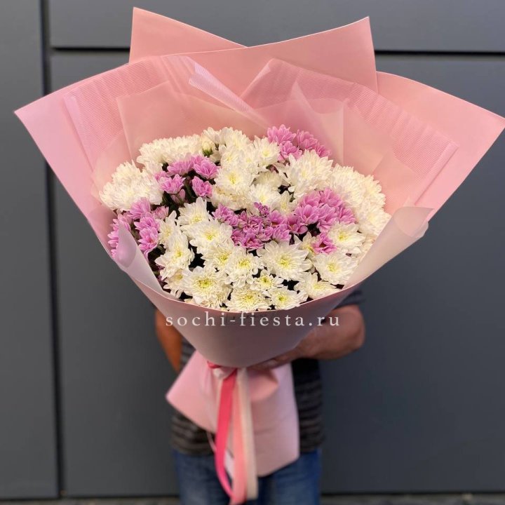  Букет хризантем- гигант  в Йошкар-Оле