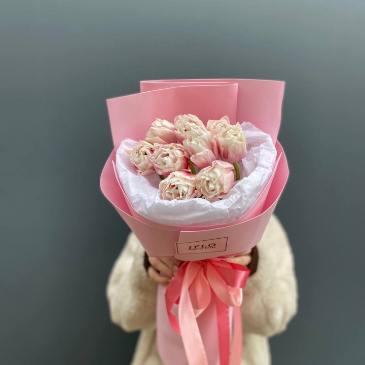 9 нежных тюльпанов в Йошкар-Оле