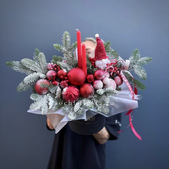 Композиция "Мери крисмас ред" в Йошкар-Оле