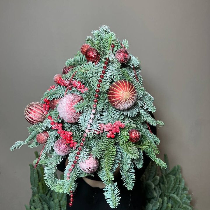 Ёлка красная в Йошкар-Оле