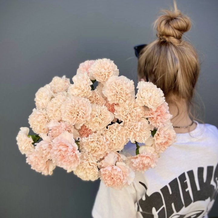 Охапка диантусов  в Йошкар-Оле