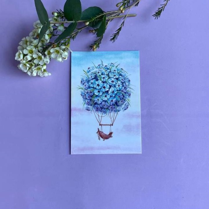 Открытка к букету "Флоростат" в Йошкар-Оле