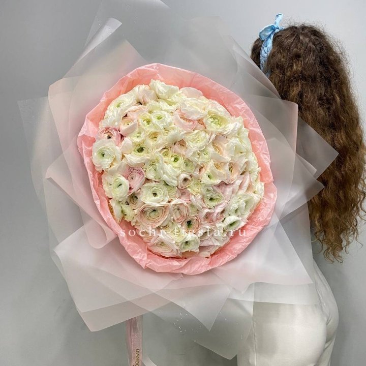 113 ранункулюсов  в Йошкар-Оле