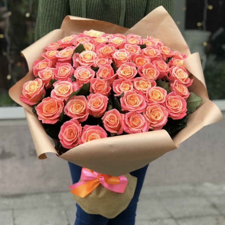 55 роз мисс пигги в Йошкар-Оле
