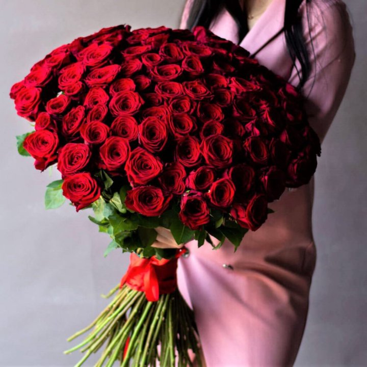 101 высокая роза в Йошкар-Оле