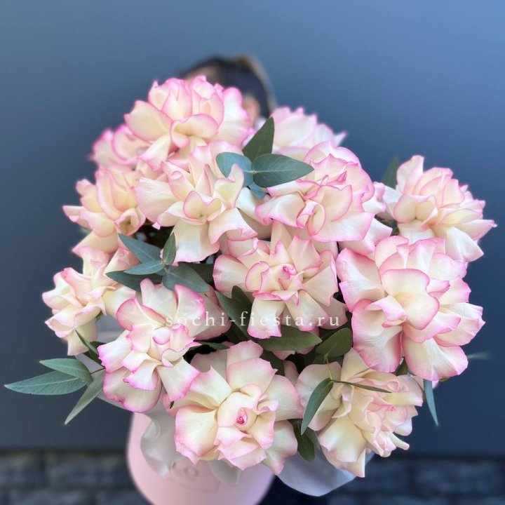 15 Французских роз Джумилия в боксе в Йошкар-Оле