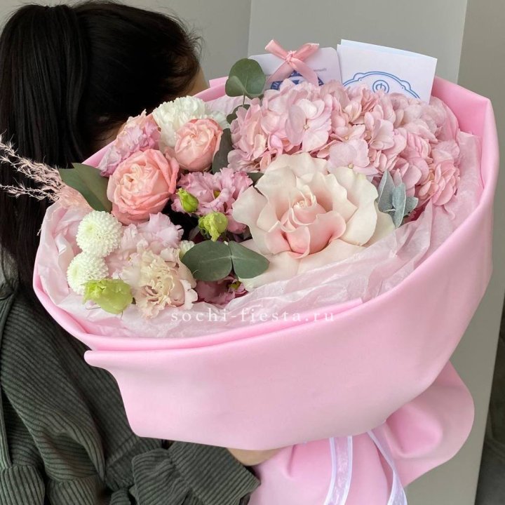 Авторский букет "Пинки" в Йошкар-Оле