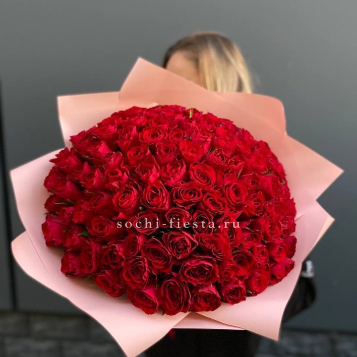 101 роза мадам ред в Йошкар-Оле