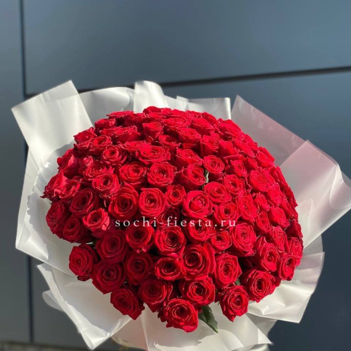 101 высокая роза в Йошкар-Оле