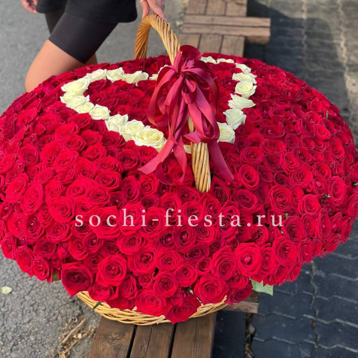 505 роз в Йошкар-Оле