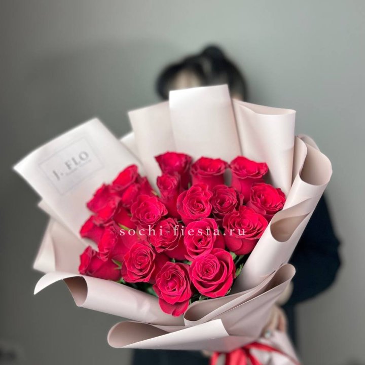 21 красная роза  в Йошкар-Оле