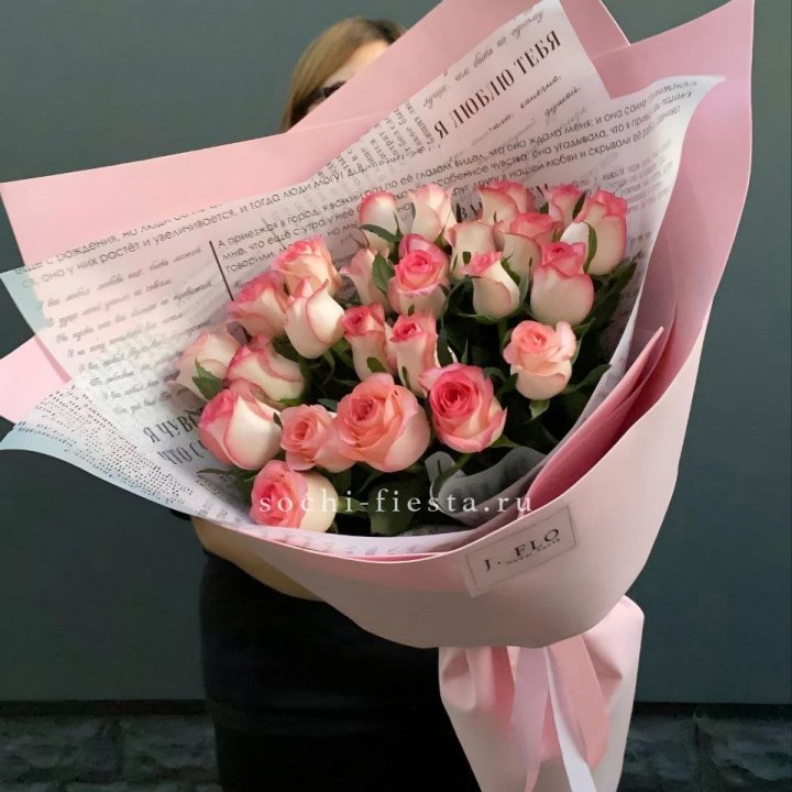 25 роз "Джумилия" в Йошкар-Оле