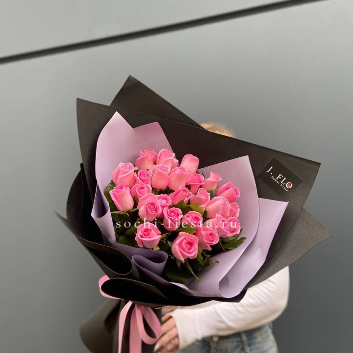 19 розовых роз  в Йошкар-Оле