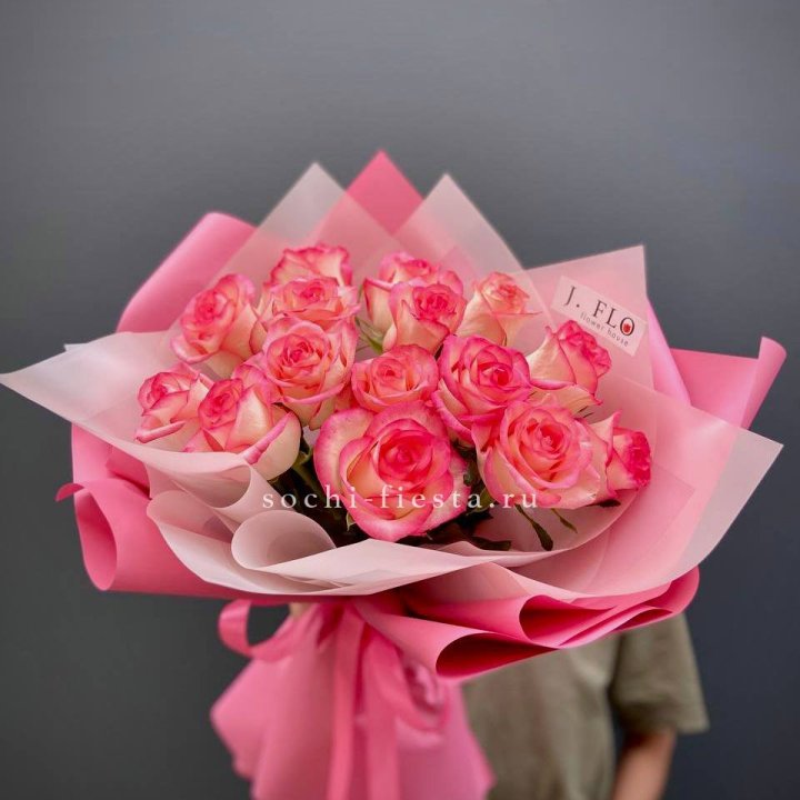 15 роз "Джумилия" в Йошкар-Оле