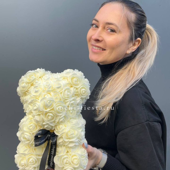 Игрушка медведь белый в Йошкар-Оле