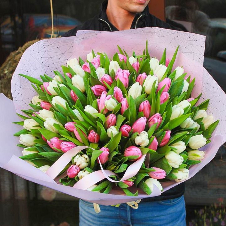 101 тюльпан микс в Йошкар-Оле