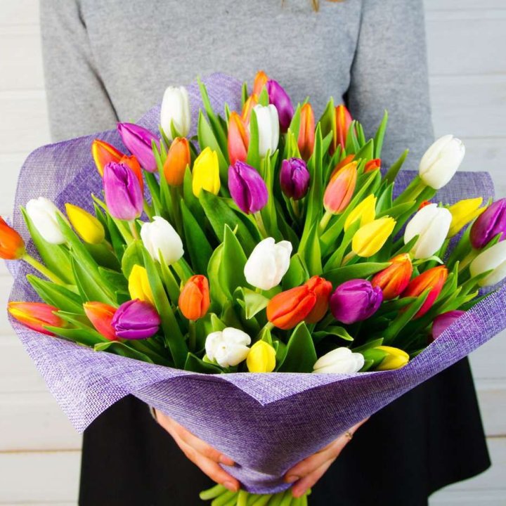 51 тюльпан "Рандом" №2 в Йошкар-Оле