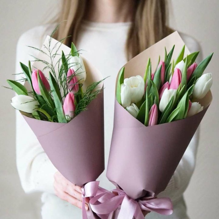 11 тюльпанов в оформлении в Йошкар-Оле