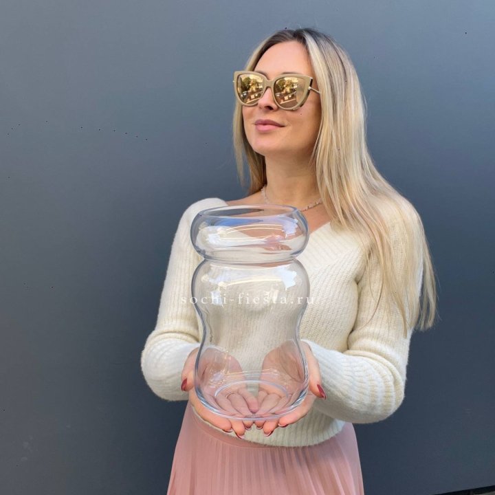 Стеклянная ваза №1 в Йошкар-Оле