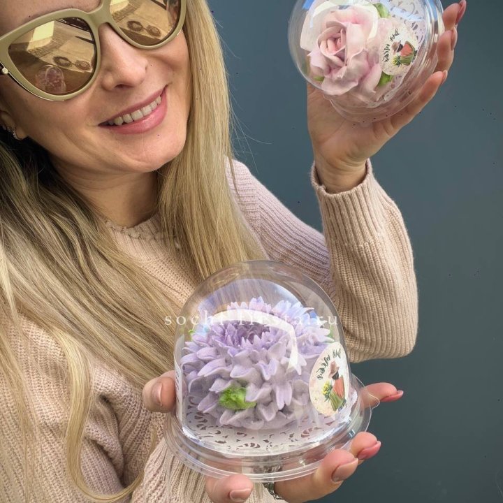 Зефир пион, роза (штучно) в Йошкар-Оле